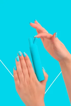 Mini vibro rechargeable BlissStars bleu – FairyGasm - 94edenstreet.com - sexshop en ligne
