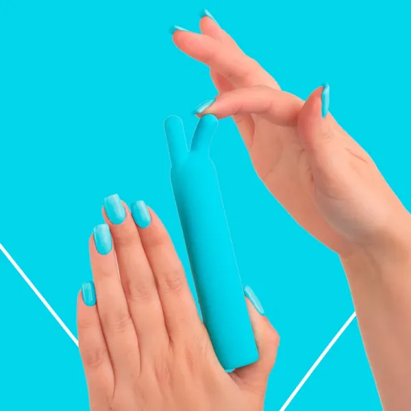 Mini vibro rechargeable BlissStars bleu – FairyGasm