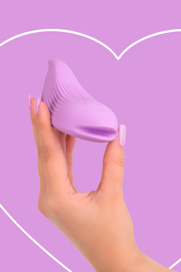 Mini vibro rechargeable DelightfulWave violet – FairyGasm - 94edenstreet.com - sexshop en ligne