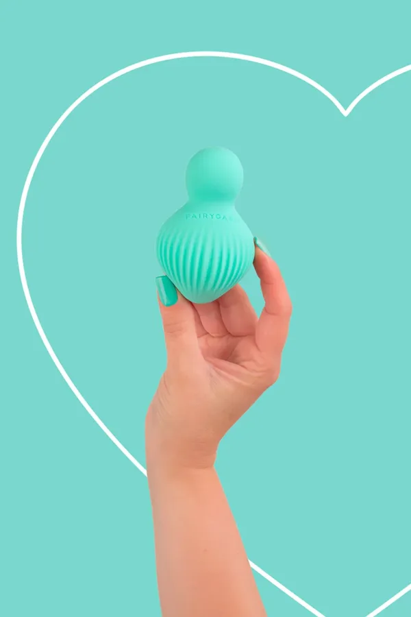 Mini vibro rechargeable EnchantedDesire vert – FairyGasm - 94edenstreet.com - sexshop en ligne