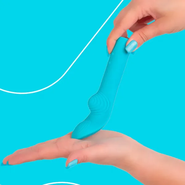 Vibro rechargeable LunaCharm bleu – FairyGasm