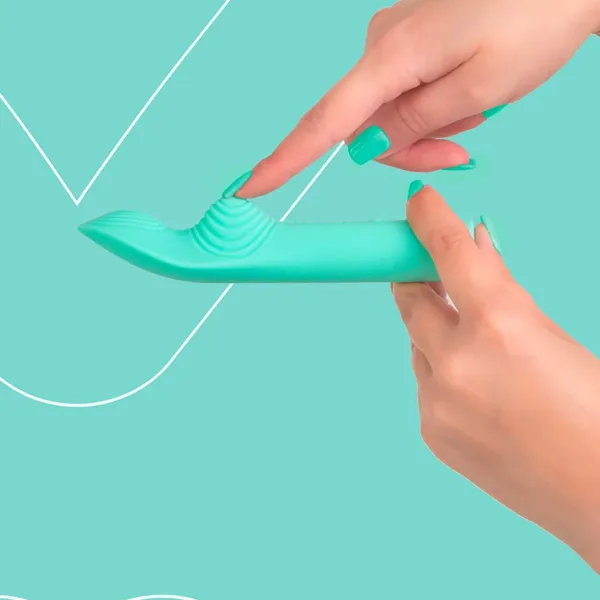 Vibro rechargeable LunaCharm vert – FairyGasm