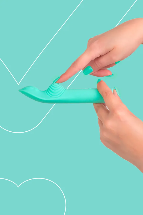 Vibro rechargeable LunaCharm vert – FairyGasm - 94edenstreet.com - sexshop en ligne