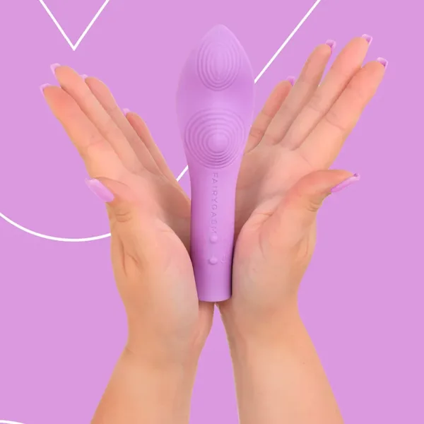 Vibro rechargeable LunaCharm violet – FairyGasm