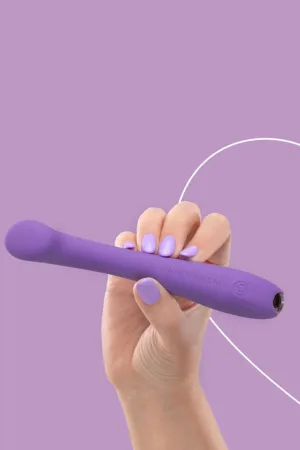 Vibro rechargeable MerryWand violet – FairyGasm - 94edenstreet.com - sexshop en ligne