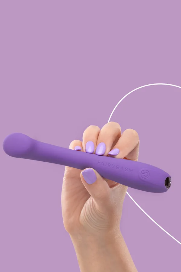 Vibro rechargeable MerryWand violet – FairyGasm - 94edenstreet.com - sexshop en ligne