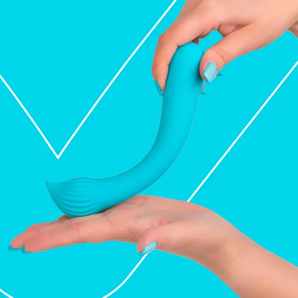 Vibro rechargeable Passionmania bleu – FairyGasm