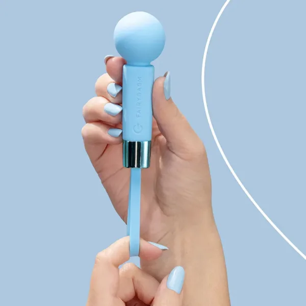 Mini vibro rechargeable Pearlstasy bleu – FairyGasm
