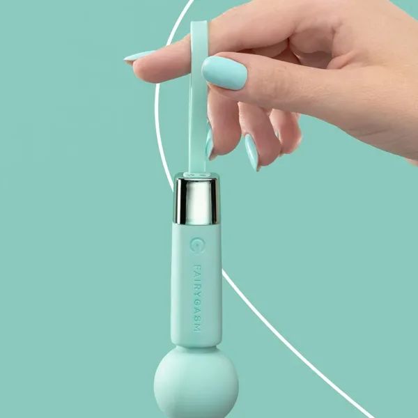 Mini vibro rechargeable Pearlstasy vert – FairyGasm