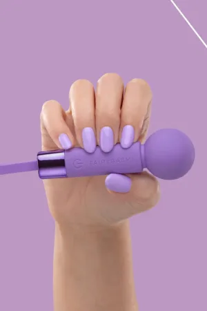 Mini vibro rechargeable Pearlstasy violet – FairyGasm - 94edenstreet.com - sexshop en ligne