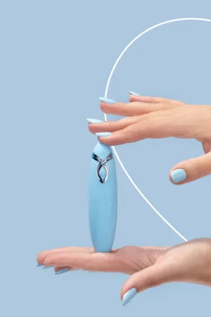 Vibro rechargeable PleasureArrow bleu – FairyGasm - 94edenstreet.com - sexshop en ligne