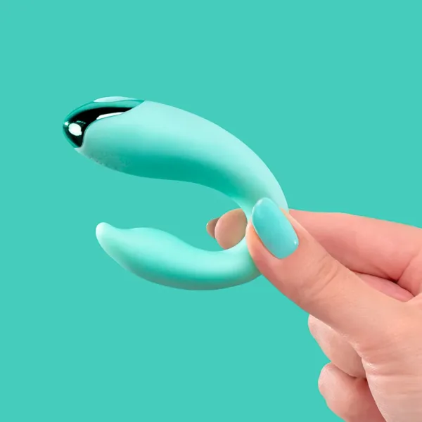 Vibro pour couples PleasureBerry vert – FairyGasm