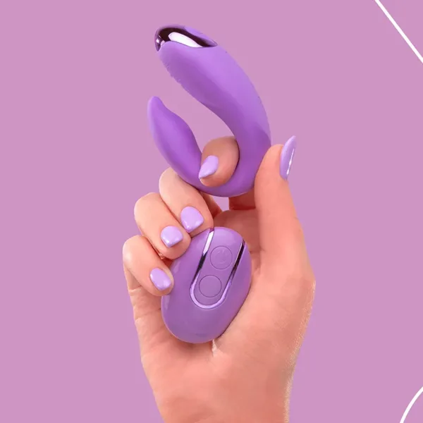 Vibro pour couples PleasureBerry violet – FairyGasm