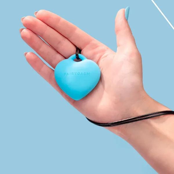 Stimulateur pendentif PleasureStone bleu – FairyGasm
