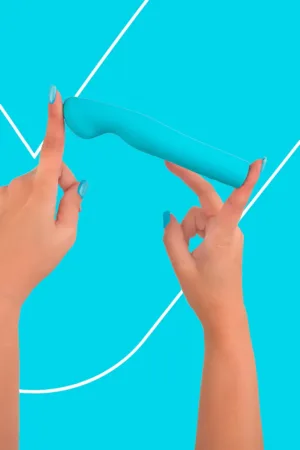 Vibro rechargeable Roseaissance bleu – FairyGasm - 94edenstreet.com - sexshop en ligne