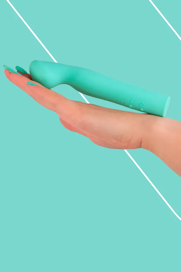 Vibro rechargeable Roseaissance vert – FairyGasm - 94edenstreet.com - sexshop en ligne