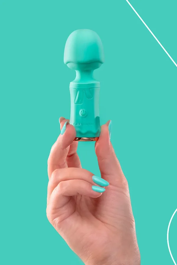Mini vibro rechargeable SecretFuntasy vert – FairyGasm - 94edenstreet.com - sexshop en ligne