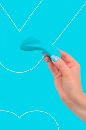 Mini vibro rechargeable SilkenTouch bleu – FairyGasm - 94edenstreet.com - sexshop en ligne