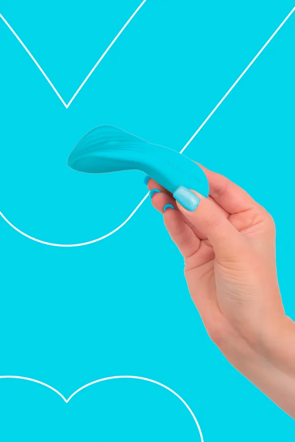 Mini vibro rechargeable SilkenTouch bleu – FairyGasm - 94edenstreet.com - sexshop en ligne