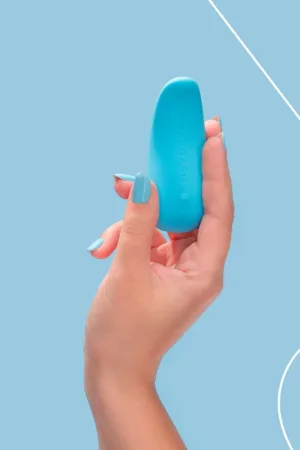 Mini vibro rechargeable ThrillLeaf bleu – FairyGasm - 94edenstreet.com - sexshop en ligne