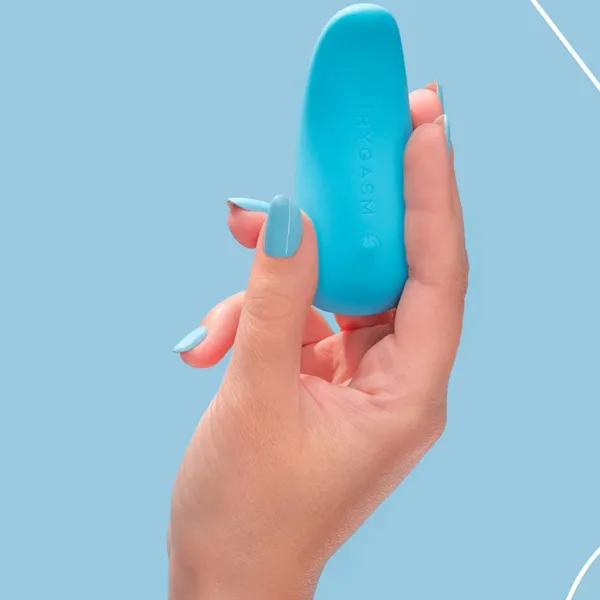 Mini vibro rechargeable ThrillLeaf bleu – FairyGasm