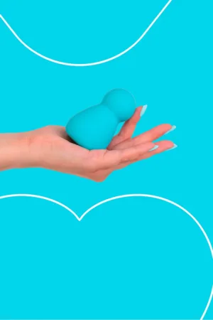 Mini vibro rechargeable Applust bleu – FairyGasm - 94edenstreet.com - sexshop en ligne