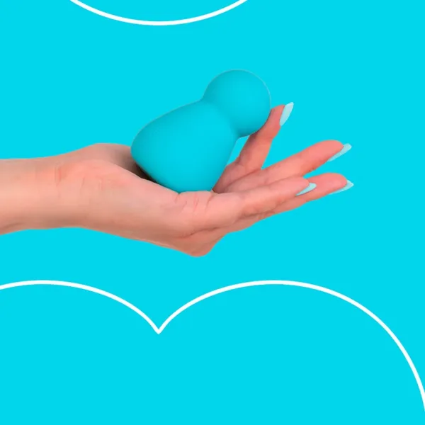 Mini vibro rechargeable Applust bleu – FairyGasm