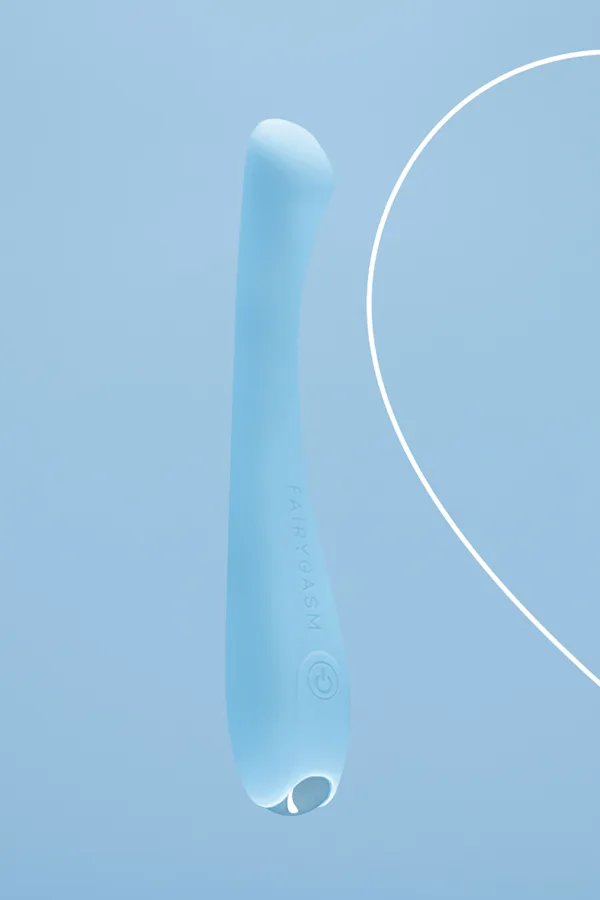 Vibro rechargeable MerryWand bleu – FairyGasm - 94edenstreet.com - sexshop en ligne