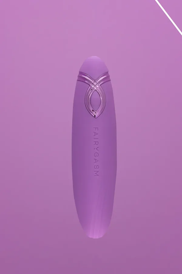 Vibro rechargeable PleasureArrow violet – FairyGasm - 94edenstreet.com - sexshop en ligne