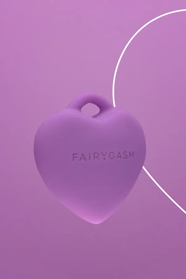 Stimulateur pendentif PleasureStone violet – FairyGasm - 94edenstreet.com - sexshop en ligne