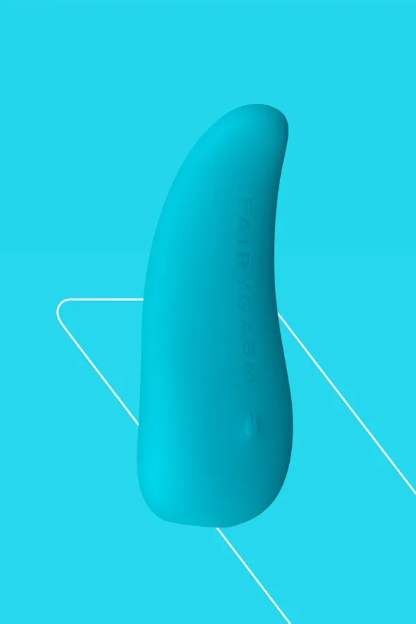 Mini vibro rechargeable ThrillLeaf bleu – FairyGasm - 94edenstreet.com - sexshop en ligne