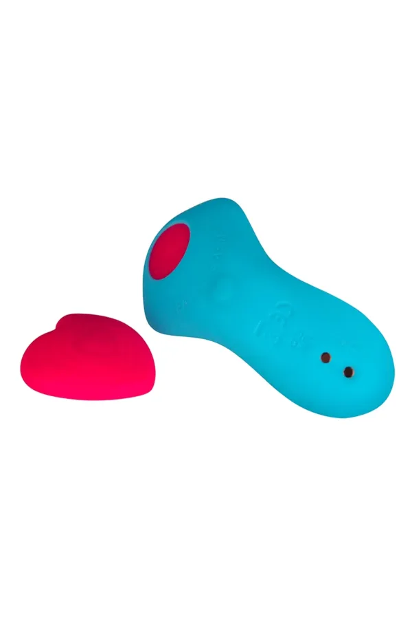 Stimulateur télécommandé de culotte HeartGem bleu – FairyGasm - 94edenstreet.com - sexshop en ligne