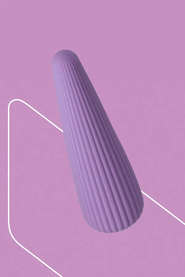 Vibro rechargeable IcyCone violet – FairyGasm - 94edenstreet.com - sexshop en ligne