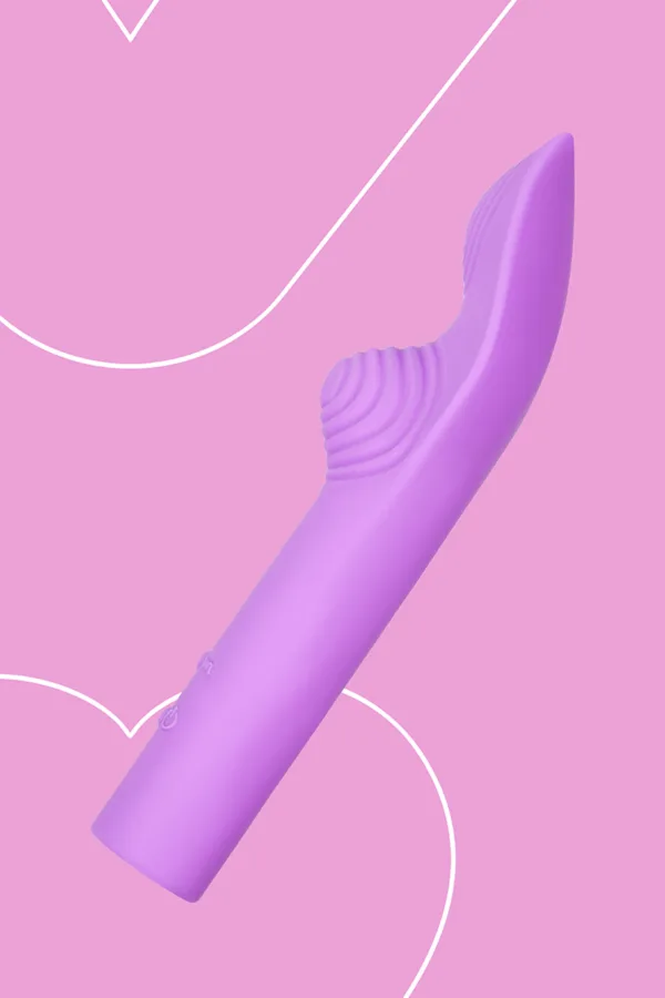 Vibro rechargeable LunaCharm violet – FairyGasm - 94edenstreet.com - sexshop en ligne