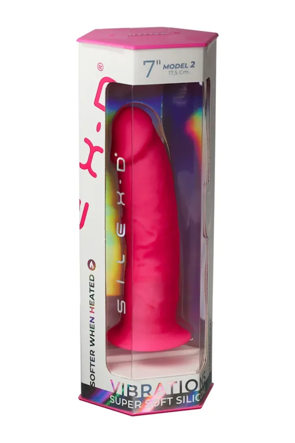 Vibro The Original Model 2 rose 17,5 cm – SilexD - 94edenstreet.com - sexshop en ligne