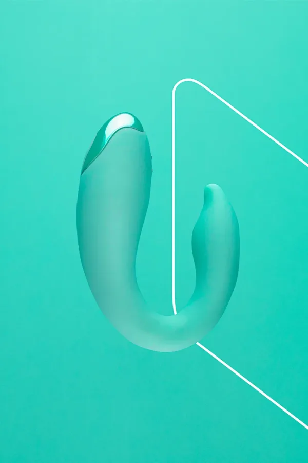 Vibro pour couples PleasureBerry vert – FairyGasm - 94edenstreet.com - sexshop en ligne