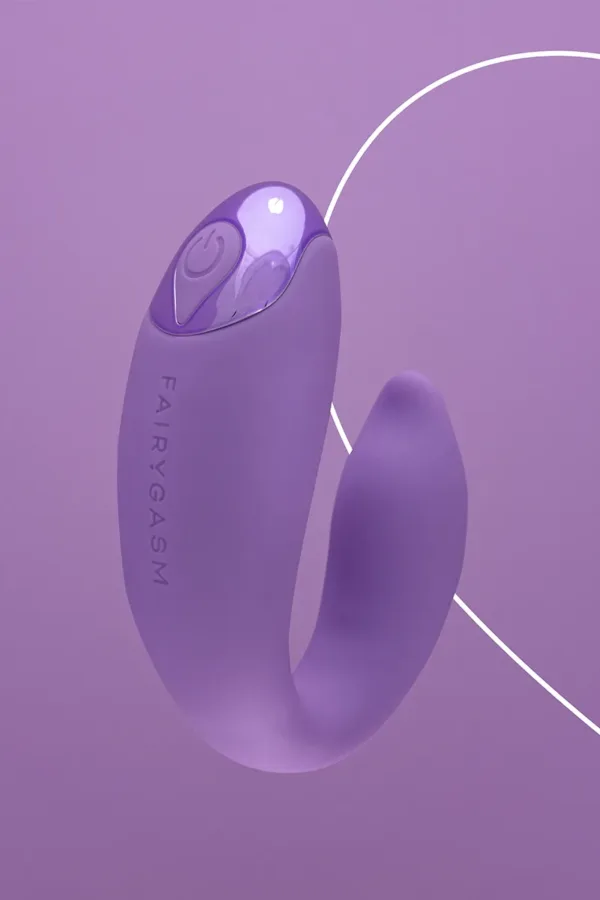 Vibro pour couples PleasureBerry violet – FairyGasm - 94edenstreet.com - sexshop en ligne