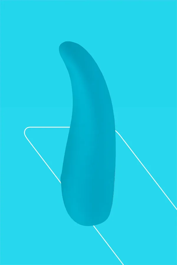 Mini vibro rechargeable ThrillLeaf bleu – FairyGasm - 94edenstreet.com - sexshop en ligne