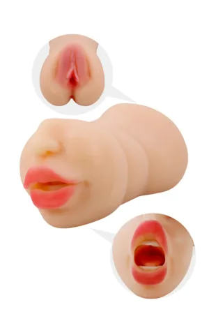 Masturbateur réaliste Zoey bouche et vagin