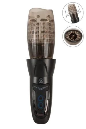 Masturbateur vibrant rotatif et va-et-vient - You2toys