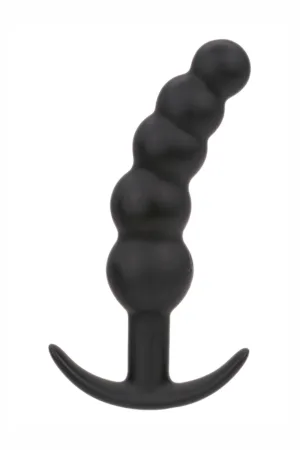 Plug anal Vibrant avec 5 perles - Calexotics