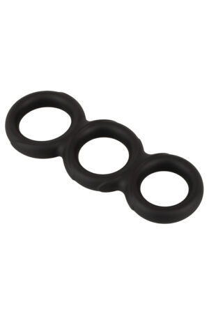 Triple Cock Ring liquid silicone - Erecto