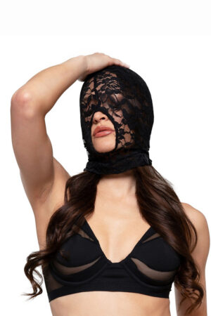 Cagoule BDSM en Dentelle - Bedroom Fantasies